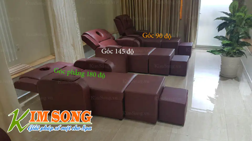 ghế massage chân tăng đơ cơ bằng sắt